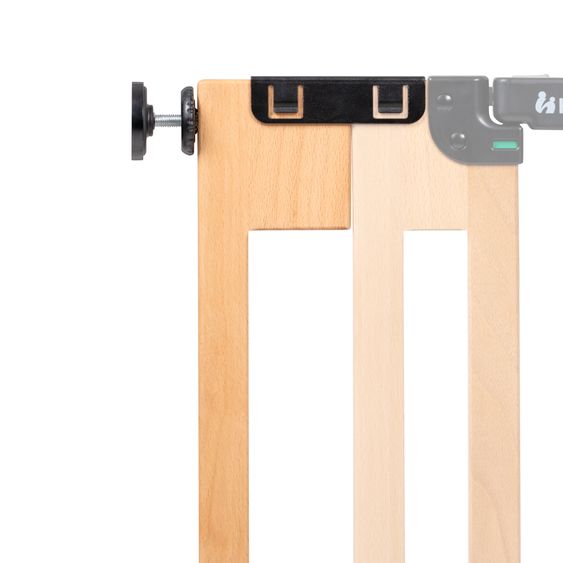 Hauck Schutzgitter Verlängerung für Tür- und Treppenschutzgitter 9 cm - Beech