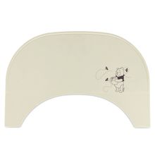 Silikon Auflage für Alpha Essbrett (rutschhemmend und abwischbar) - Highchair Tray Mat - Pooh - Dusty Beige