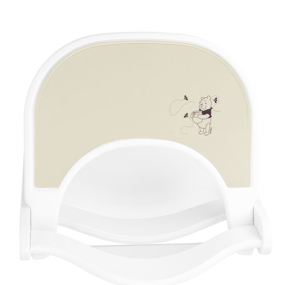 Hauck Silicone overlay for Alpha dining board (non-slip and wipeable) - Highchair Tray Mat - Pooh - Dusty Beige