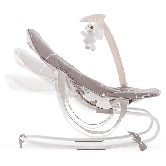 Hauck Sitn Relax 3in1 - Hochstuhl ab der Geburt, Babyliege und Wippe - Stretch Beige