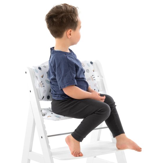 Hauck Sitzkissen / Hochstuhlauflage für Alpha Hochstuhl - Highchair Pad Deluxe - Space