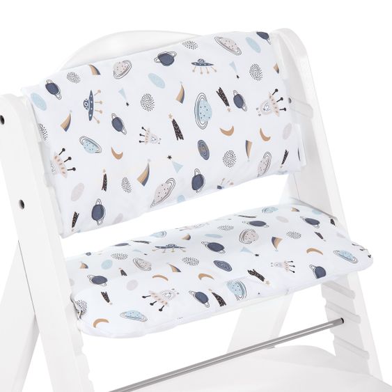 Hauck Sitzkissen / Hochstuhlauflage für Alpha Hochstuhl - Highchair Pad Deluxe - Space