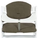 Sitzkissen / Hochstuhlauflage für Alpha Hochstuhl - Highchair Pad Select - Waffle Pique Olive