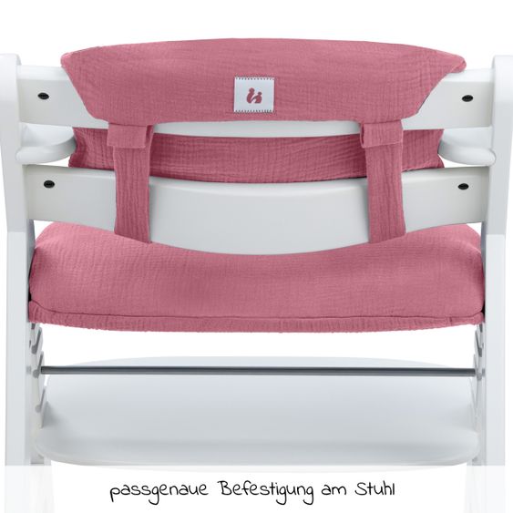 Hauck Sitzkissen / Hochstuhlauflage Highchair Pad für Alpha Plus Hochstuhl - Berry