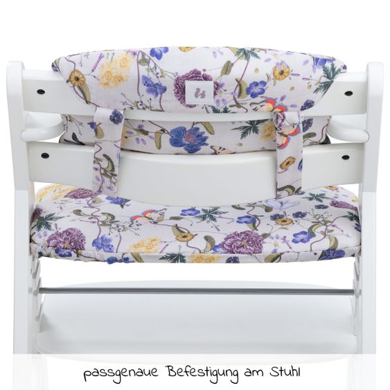 Hauck Cuscino per sedile / cuscinetto per seggiolone Alpha Plus - Floral Beige