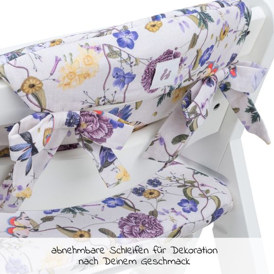 Hauck Cuscino per sedile / cuscinetto per seggiolone Alpha Plus - Floral Beige