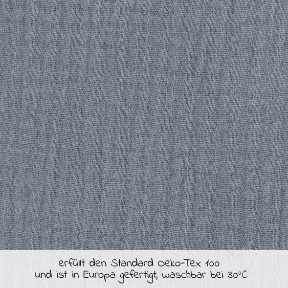 Hauck Sitzkissen / Hochstuhlauflage Highchair Pad für Alpha Plus Hochstuhl - Stone