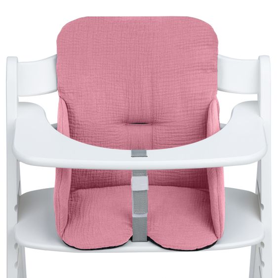 Hauck Sitzverkleinerer / Sitzkissen Highchair Baby Pad für Alpha Plus Hochstuhl - Berry