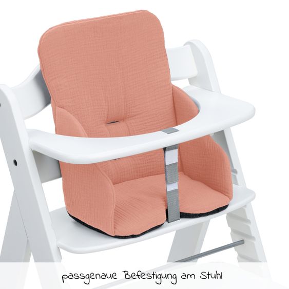 Hauck Sitzverkleinerer / Sitzkissen Highchair Baby Pad für Alpha Plus Hochstuhl - Cork