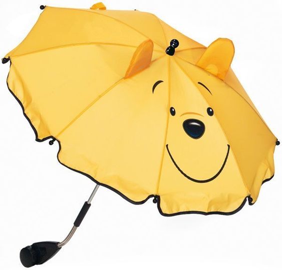 Hauck Sonnenschirm 3D - Pooh Yellow