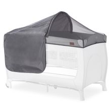 Sonnenschutz, Abdunklung & Moskitonetz für Reisebetten - 3in1 Travel Bed Canopy - Grey