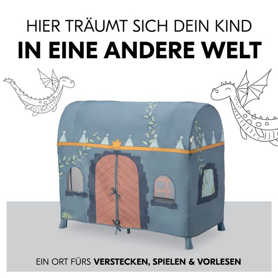 Hauck Spielzelt für Reisebett Travel Bed Cover - Palace