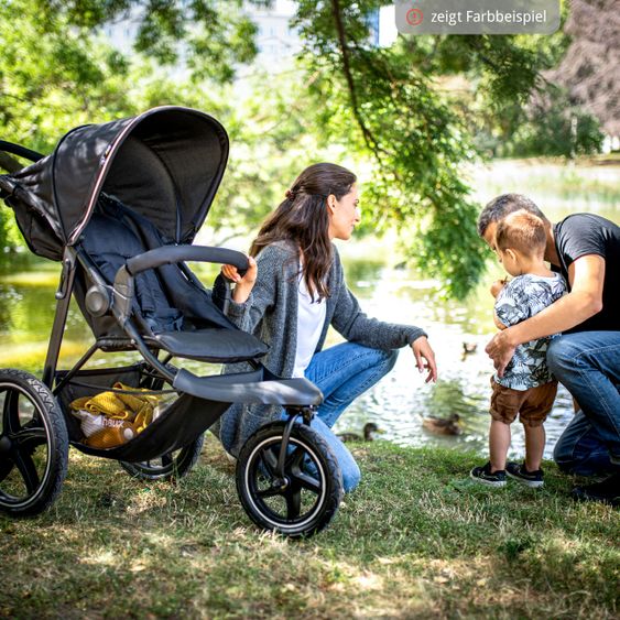 Hauck Buggy & Jogger Runner 2 (mit großen Luftreifen) - Disney - Mickey Mouse Olive