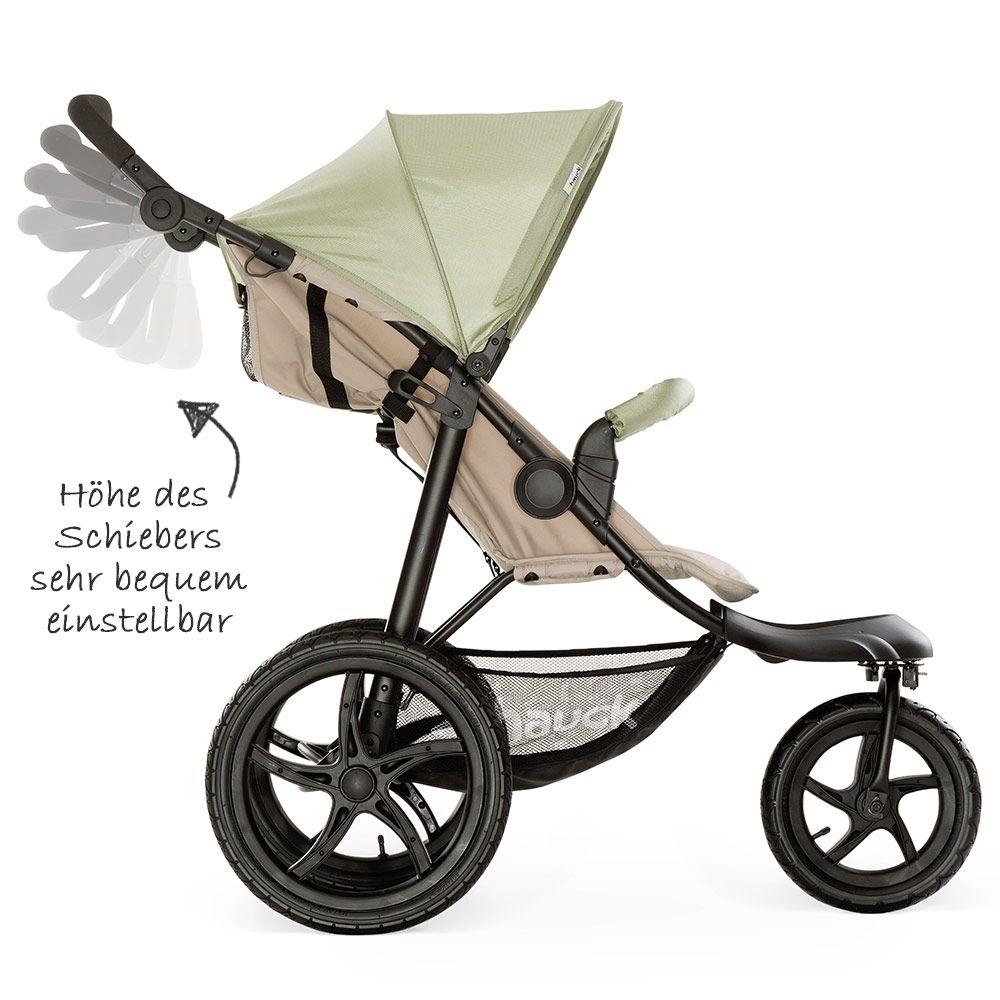 Hauck Sportwagen Runner mit Luftreifen - Oil