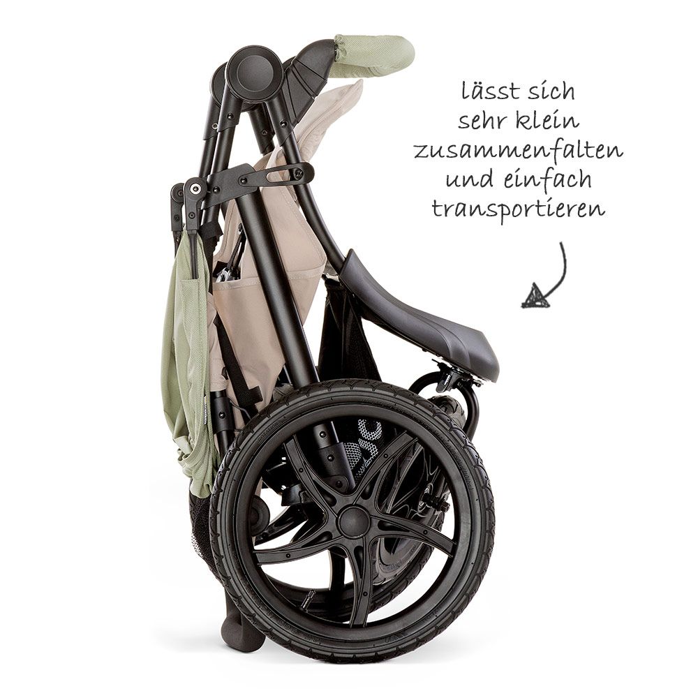 Hauck Sportwagen Runner mit Luftreifen - Oil