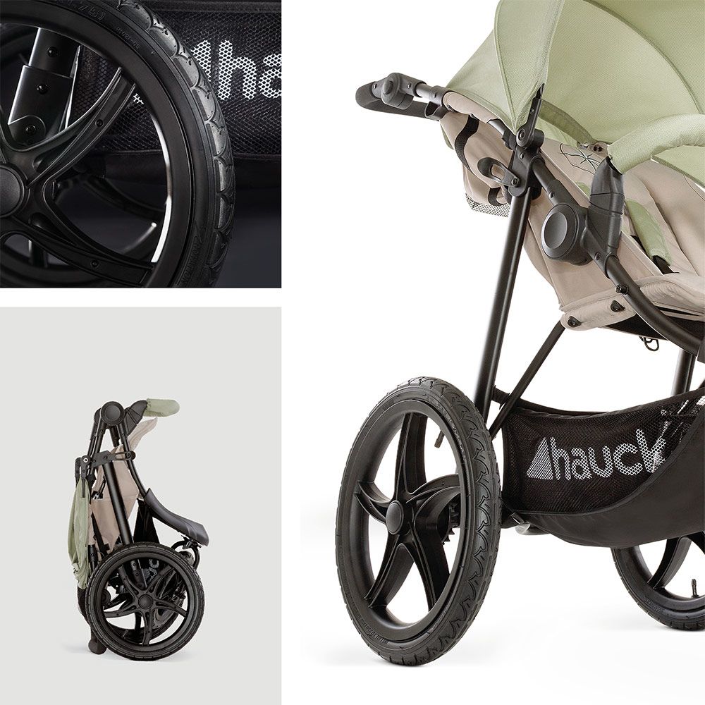 Hauck Sportwagen Runner mit Luftreifen - Oil