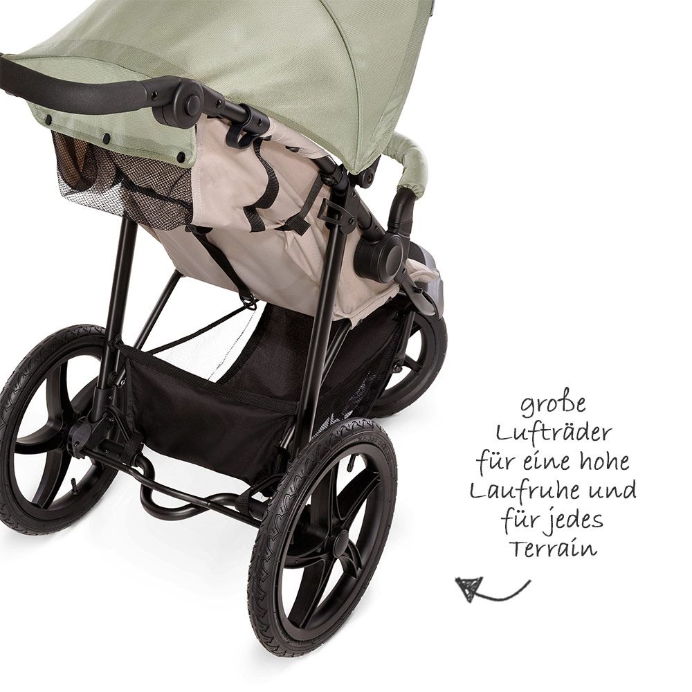 Hauck Sportwagen Runner mit Luftreifen - Oil