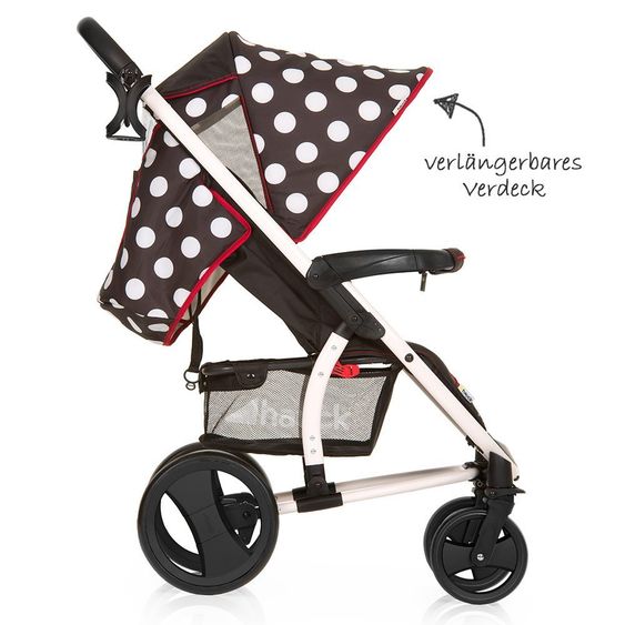 Hauck Sportwagen Shopper Malibu XL - Dots Black