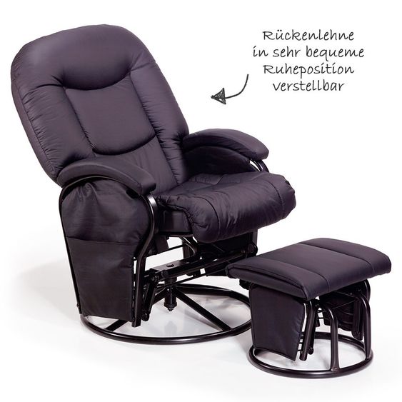 Hauck Still- & Entspannungsstuhl Glider - Black