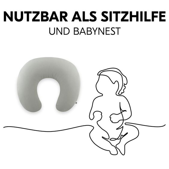 Hauck Stillkissen und Stillhilfe - Nurse N Feed - Anthracite