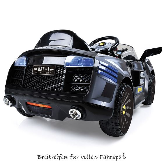 Hauck Toys for Kids Elektroauto E-Batmobil - Schwarz Grau