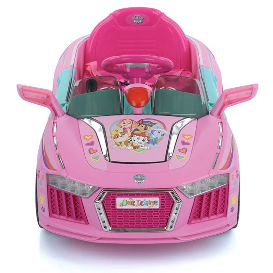 Hauck Toys for Kids Elektroauto & Kinderfahrzeug E-Cruiser - Paw Patrol - Rosa