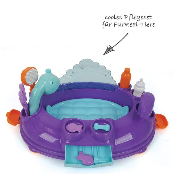 Hauck Toys for Kids FurReal-Schönheitssalon Grooming Box für Kuscheltiere - Lila Blau