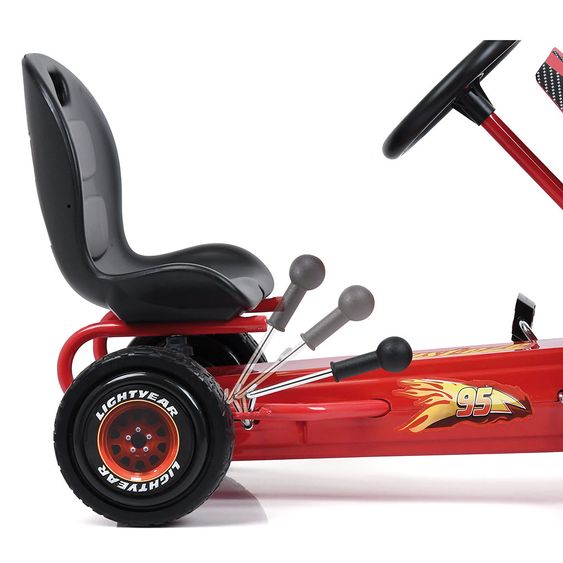 Hauck Toys for Kids Gokart Cars - Tretauto - Disney Cars - McQueen