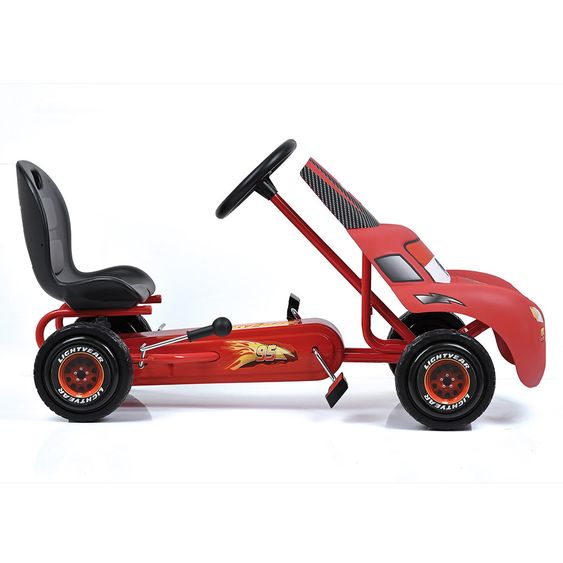 Hauck Toys for Kids Gokart Cars - Tretauto - Disney Cars - McQueen