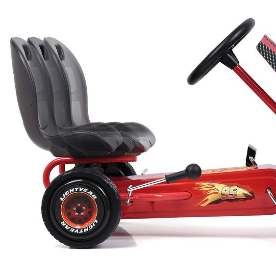 Hauck Toys for Kids Gokart Cars - Tretauto - Disney Cars - McQueen