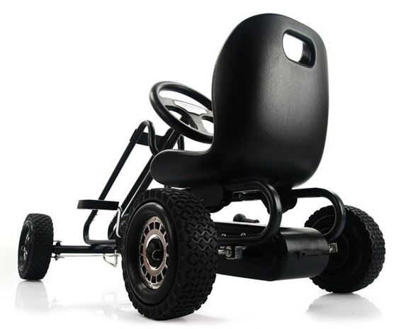 Hauck Toys for Kids GoKart Lightning - Black