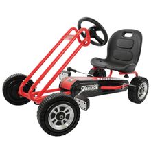 Gokart & Tretauto Blizzard mit verstellbarem Schalensitz (4-8 Jahre) - Red