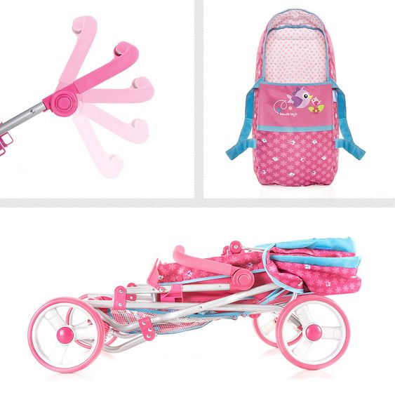 Hauck Toys for Kids Kombi- Puppenwagen Julia - Birdie