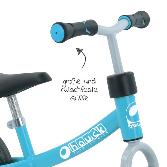 Hauck Toys for Kids Laufrad - Eco Rider mit 10 Zoll Rädern (ab 2 Jahren) - Blue