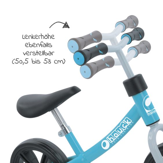 Hauck Toys for Kids Laufrad - Eco Rider mit 10 Zoll Rädern (ab 2 Jahren) - Blue