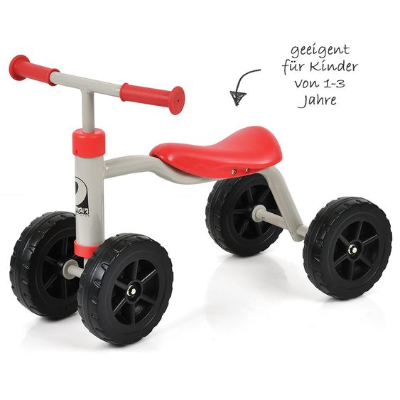 Hauck Toys for Kids Laufrad & Rutscher - First Ride (ab 1 Jahr) - Red