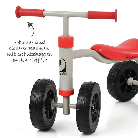 Hauck Toys for Kids Wheel & Scooter - First Ride (from 1 year) - Red