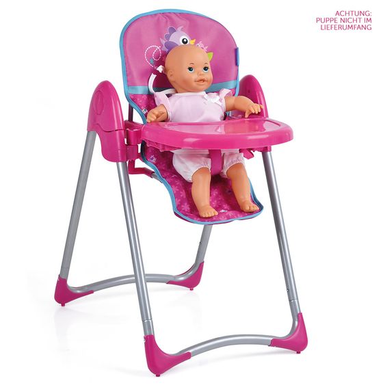 Hauck Toys for Kids Puppen Hochstuhl Up'n Down Deluxe - Birdie