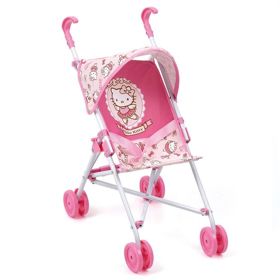 Hauck Toys for Kids Puppenbuggy Go-S mit Sonnenverdeck - Hello Kitty