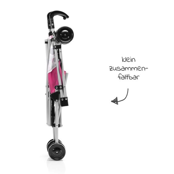 Hauck Toys for Kids Puppenbuggy Uno Mini - Pink Dot