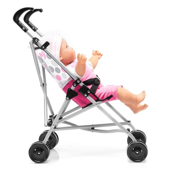 Hauck Toys for Kids Puppenbuggy Uno Mini - Pink Dot