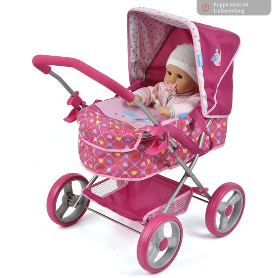 Hauck Toys for Kids Puppenwagen mit Tragetasche Gini - Birdie