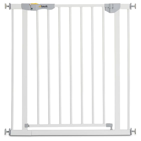 Hauck Türschutzgitter Autoclose N Stop 2 (75 bis 80 cm) selbstschließend, ohne Bohren - White