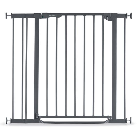 Hauck Door guard incl. extension Clear Step Autoclose 2 Set + 9 cm - Dark Grey