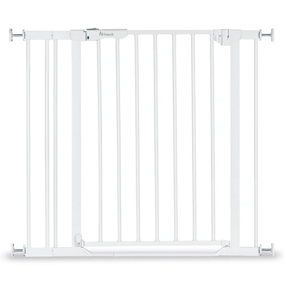 Hauck Door safety gate incl. extension Clear Step Autoclose 2 Set + 9 cm - White