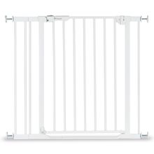 Door safety gate incl. extension Clear Step Autoclose 2 Set + 9 cm - White