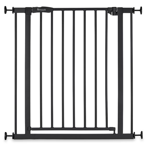 Hauck Door safety gate / stair gate Open N Stop 2 (75-80 cm) - Black