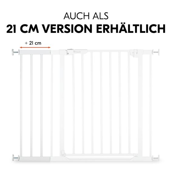 Hauck Türschutzgitter Verlängerung Safety Gate Extension 9 cm - passend für Hauck Schutzgitter - White