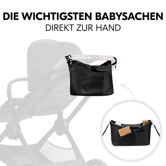 Hauck Universal Kinderwagen Organizer - Black