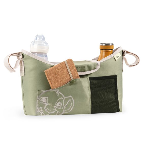 Hauck Universal Kinderwagen Organizer - Disney Simba Olive